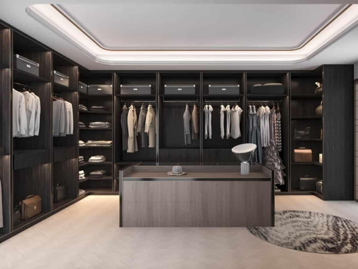 a Walk-In Closet